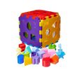 BRINQUEDO INFANTIL CUBO DIDATICO 